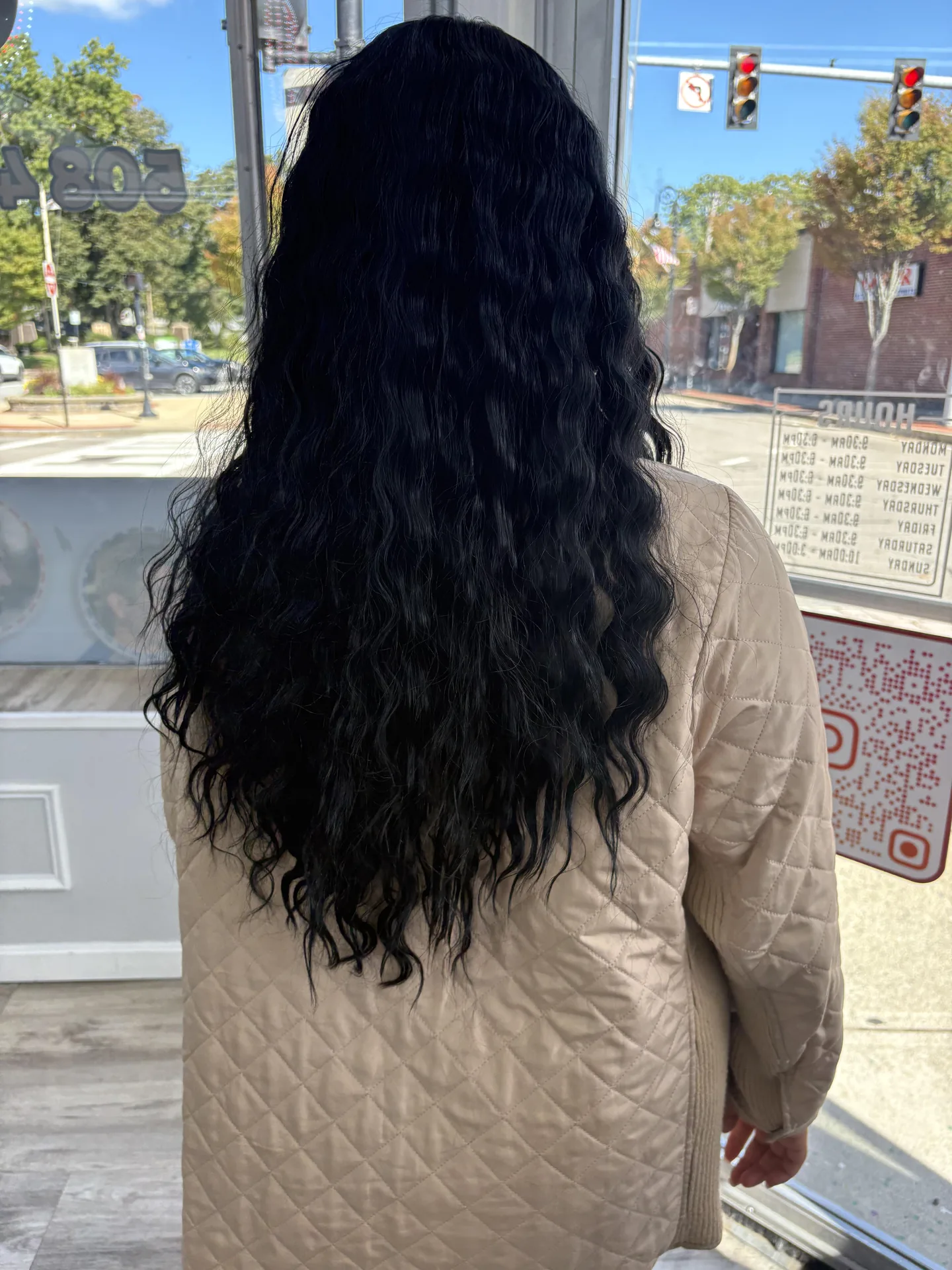 Flowing Wave Extensions hairstyle by New Look Hair Salon in Attleboro MA