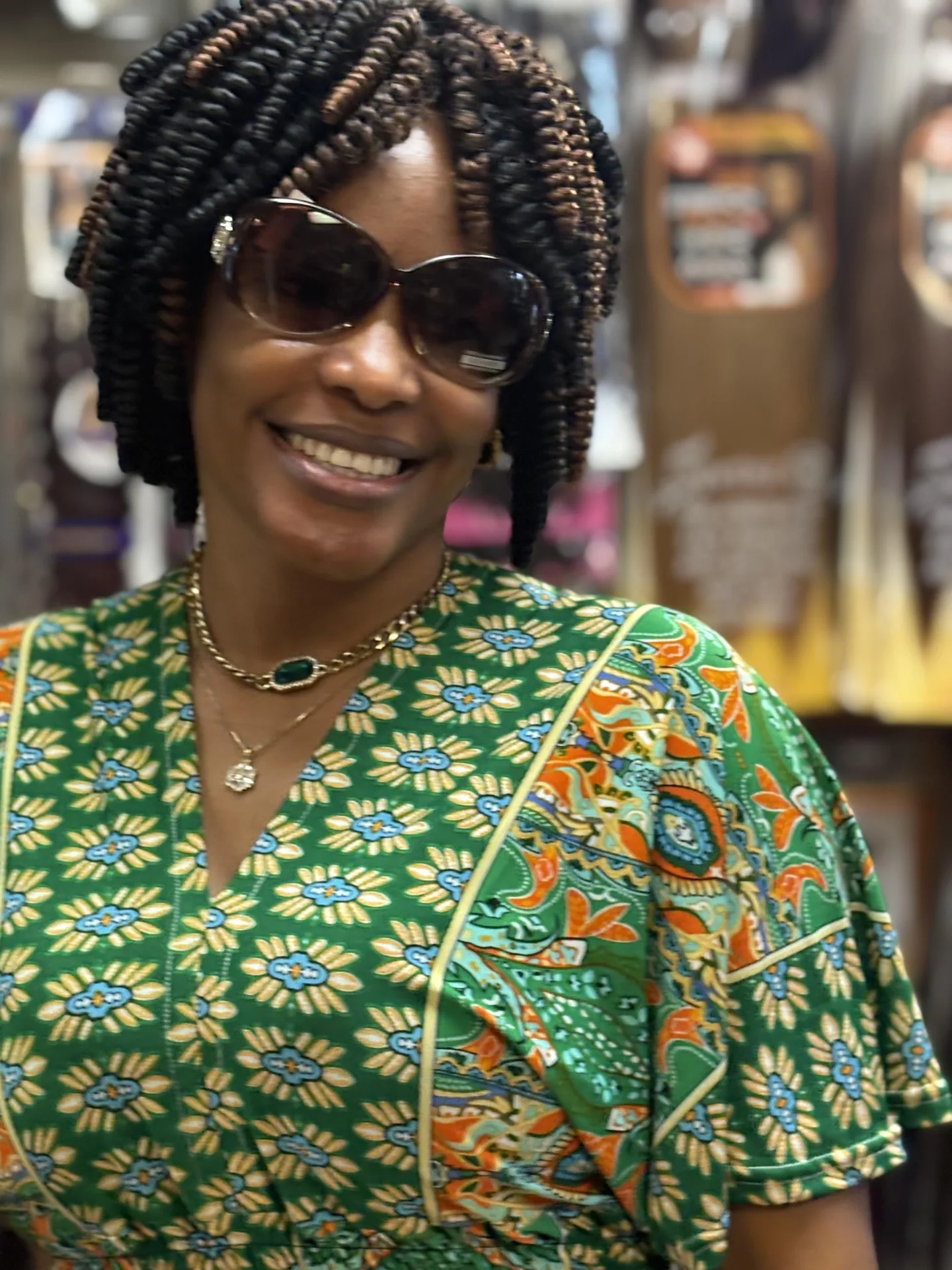 Protective Twist Bob hairstyle by New Look Hair Salon in Attleboro MA